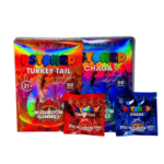 Psyched Delta 9 Mushroom Gummies 2ct/pk 1000mg/pouch