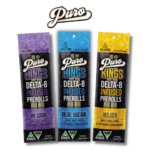 Puro Kings Delta-8 Infused Prerolls 3gm 2pk