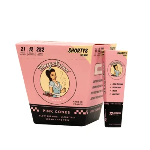 blazysusanpinkconesshortys53mm12pk.webp